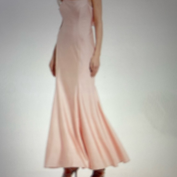 A Beautiful blush pink prom J size 15 - Picture 3 of 7
